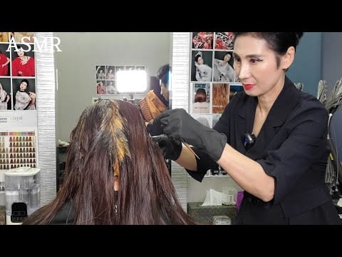 Korean Hair Salon ASMR: Energizing & Fast Styling for Instant Satisfaction ✂️🔥