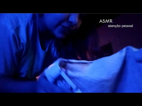 ASMR acalmando a mamãe gravidinha para o parto| banho milagroso, massagem, ultrassom,atenção pessoal