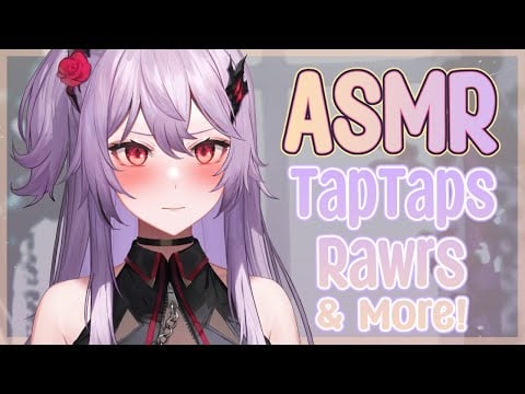 【ASMR】Tapping, Rawrs & Cozy Vibes🌙 for Relaxation and Sleep / 2Hr (Gentle Whispers)