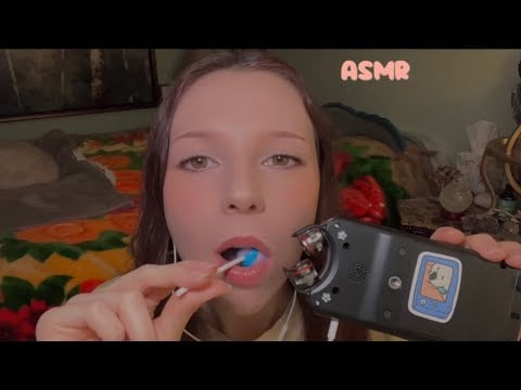 🍭 ASMR Lollipop Eating Sounds ⚡️ no talking, no mid roll ads