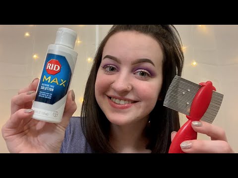 [ASMR] Lice Check + Removal RP