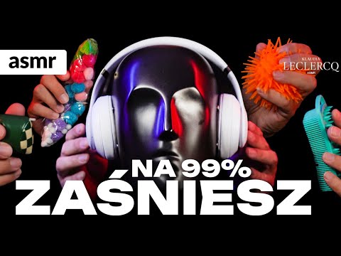 ZAŚNIESZ NA 99% - ASMR PO POLSKU NA MIKROFONIE BINAURALNYM!