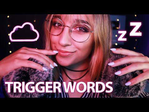 ASMR | Trigger Words & Mic Brushing to give you Tingles 😴 (Ear-to-Ear Attention)