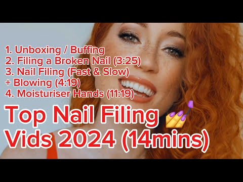 Best Nail Filing Videos 2024 💅