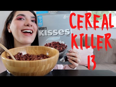 ASMR | NEW Cereal Mukbang #13 (HERSHEY'S KISSES) .:. CozyClouds