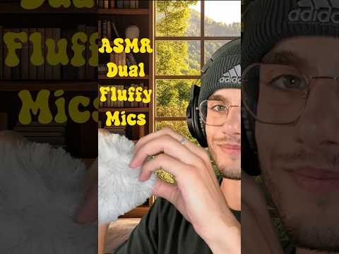ASMR - Ear to Ear Fluffy Mic Massage #shorts #asmr