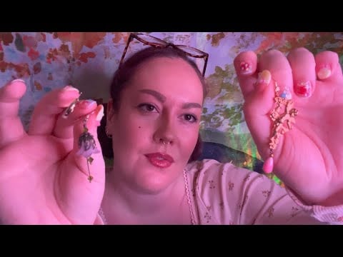 ASMR | Piercing Ears and Decorating Them - Hair Brushing, Ear Jewellery, Soft Spoken