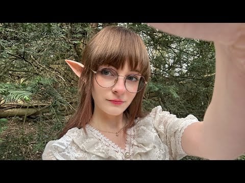 easily distracted elf rests your head on her lap in an attempt to help you fall asleep [ASMR]   