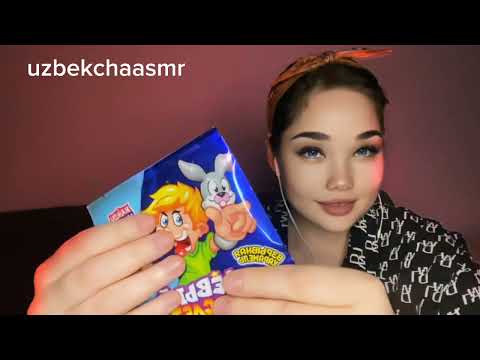 ASMR. Tushunarsiz shivirlash. Raspakovka. Mukbang