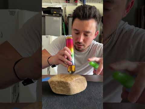 Massaging a ROCK 🪨 ASMR