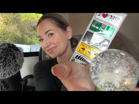 Tingly New Zealand Travel Mini Haul | ASMR whispered tapping