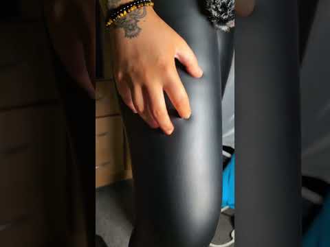 Leather Leggings Scratching ASMR #leatherleggings #relax #asmr #asmrsounds #asmrforsleep #asmrariel