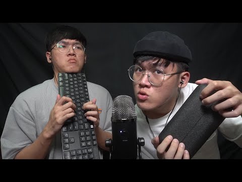 ASMR with my twin