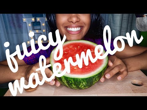 ASMR FRUIT | Juicy Watermelon | Wet Crunchy Eating Sounds | NO TALKING