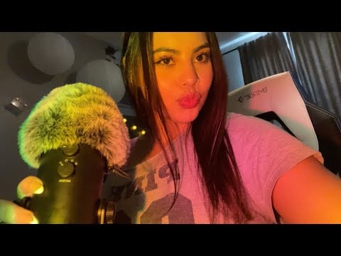 ASMR 100% Sensitivity Mic Kisses 💋 Lipgloss Sounds + Up-close