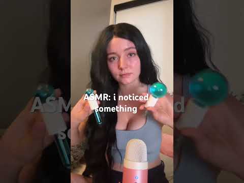 i noticed something 🤍#asmr #girlfriendasmr #comfort #cozyasmr #fyp