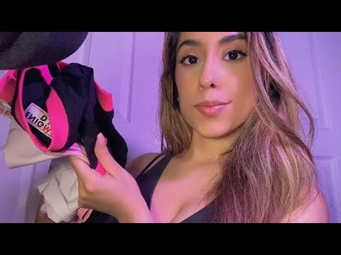 ASMR Shirt Scratching Try On Haul