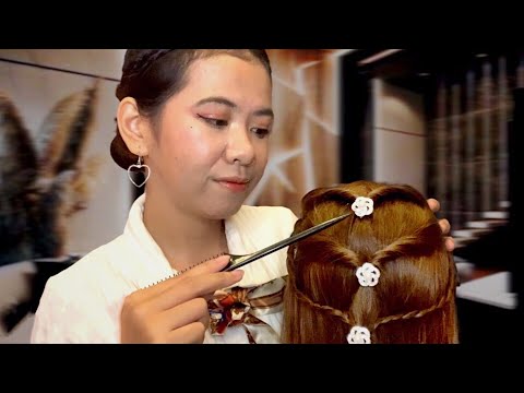 [ASMR] Big Sister Styles Your Hair - Jepit & Kepangin Rambut Kamu