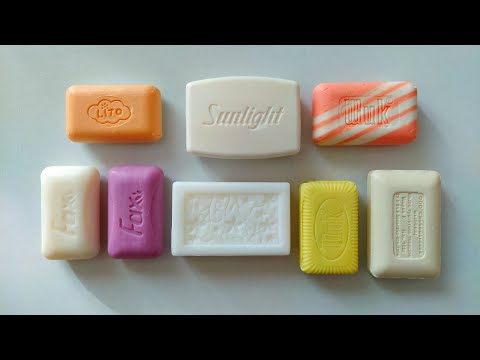 Dry Soap carving ASMR/ relaxing sounds/No talking. Satisfaction ASMR video/Cutting soap