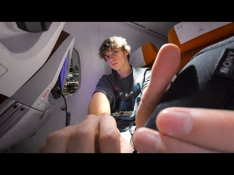 ASMR ON AN AIRPLANE ✈️