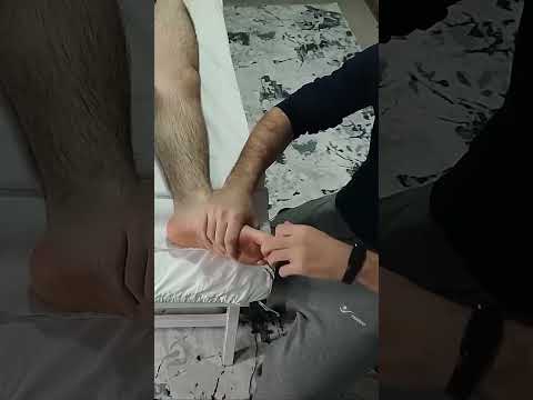ASMR VERY RELAXIN FRONT LEG AND FOOT MASSAGE TURKISH THERAPY  #satisfying #relaxing #asmr #shorts