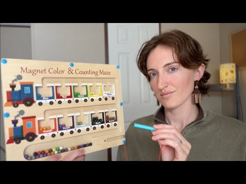 ASMR Toy Testing | Satisfying Color Sorting (soft spoken)