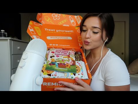 ASMR - Trying Japanese Candy From TokyoTreat