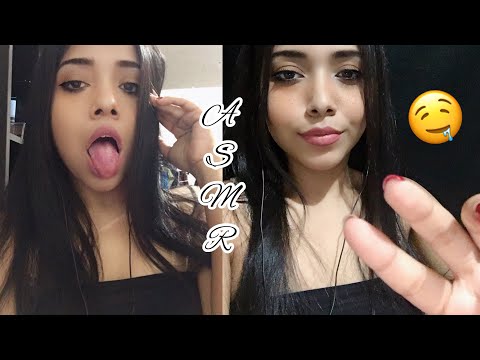 ASMR Triggers / sonidos relajantes muy comunes ( relaxing ) 💜✨asmr with lips.