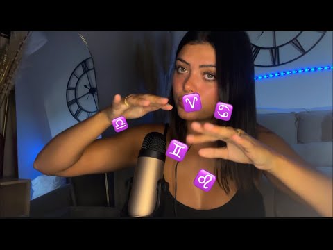 ASMR🌙chuchotement proche du micro ( + blabla horoscope de septembre)😍🌙#asmr