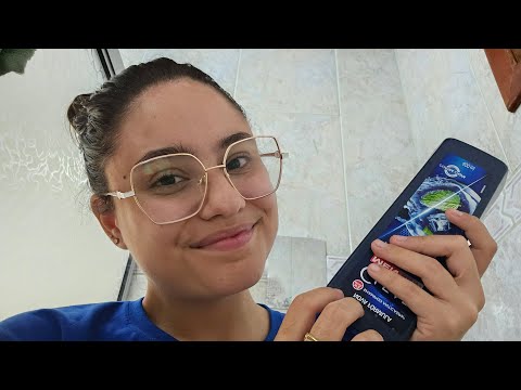 ASMR caseiro 🫧 Namorada lavando seu cabelo (muito relaxante)