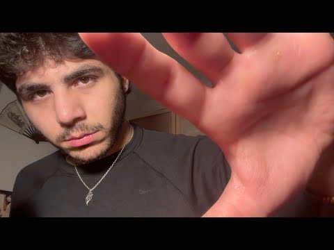 ASMR Up Close Mouth Sounds + Personal Attention (Hand Movements/ Visual Triggers)