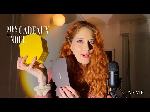 ASMR FR 🎁 mes cadeaux de noël