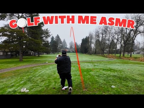 ASMR Golf With Me ⛳ Relaxing Full Round