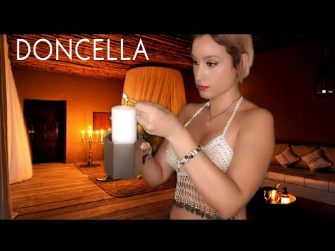 Asmr | DONCELLA BAÑA Y CUIDA DE SU AMA -🥳ESPECIAL 3 AÑOS EN EL CANAL!! 🥳