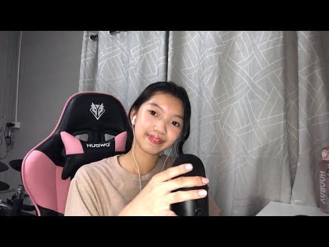 ASMR| With My New Microphone✨(Talking,Random Triggers)~asmr elle