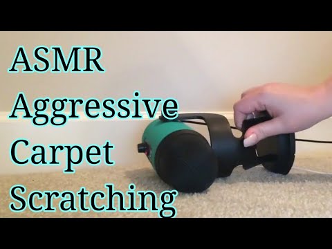 ASMR Aggressive Carpet Scratching(No Talking)