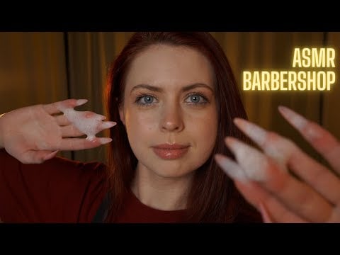 [ASMR]  💈 Barbershop 💈  Taking Care of Your Beard | Beard Washing and Oiling