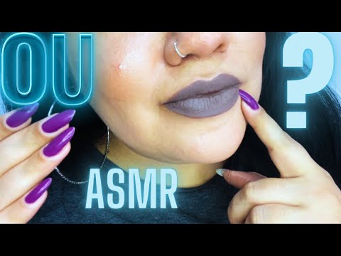 ASMR 💫 ISSO ou AQUILO? VOCÊ decide, o que te relaxa!