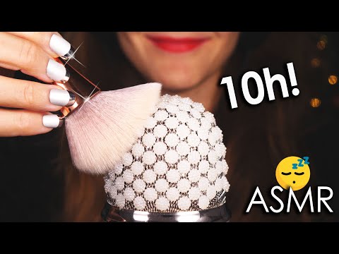 [No Talking ASMR] Intense & Unique Mic Brushing to Fall Asleep (10 Hours)