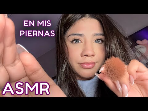 ASMR EN MI REGAZO ❤️/ ACARICIÓ tu CARITA / B3S0S ACOSTADO EN MI PIERNA