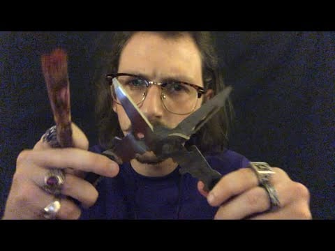 ASMR 1 Minute Sharp or Dull Test {Lens Tapping & Mic Brushing}