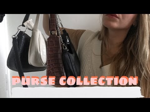 ASMR ✨ - whats in my bag | purse collection | purse swap | bag rummage | leather bags