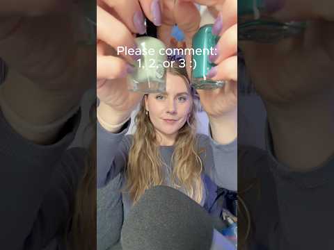 I need your help again 💅 #asmr