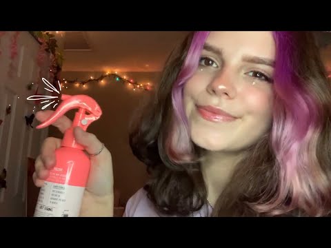 ASMR water & spray sounds 💦