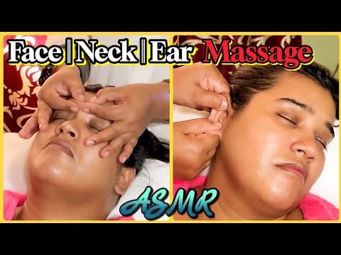 Deep Ear Massage, Face Massage & Neck Massage By TherapisT VANTI | ASMR #reflexology #asmr #insomnia