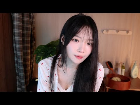 ASMR(Sub✔)엄마 몰래 숙취로 힘든 동생 케어 해주기