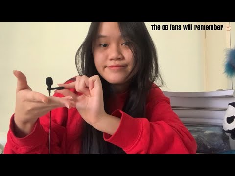 TRYING ASMR WITH MY OG MIC ( mini mic asmr )