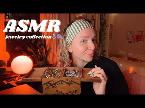 ASMR | Jewelry Collection💍 | over explaining + tingly taps + whispers