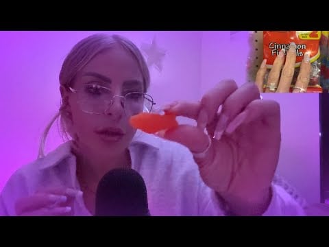 ASMR Shop With Me At A Candy Store Clicky Whispering & Eating The Candy We Bought
