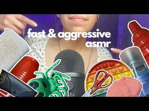 ASMR - Fast & Aggressive ASMR 💢